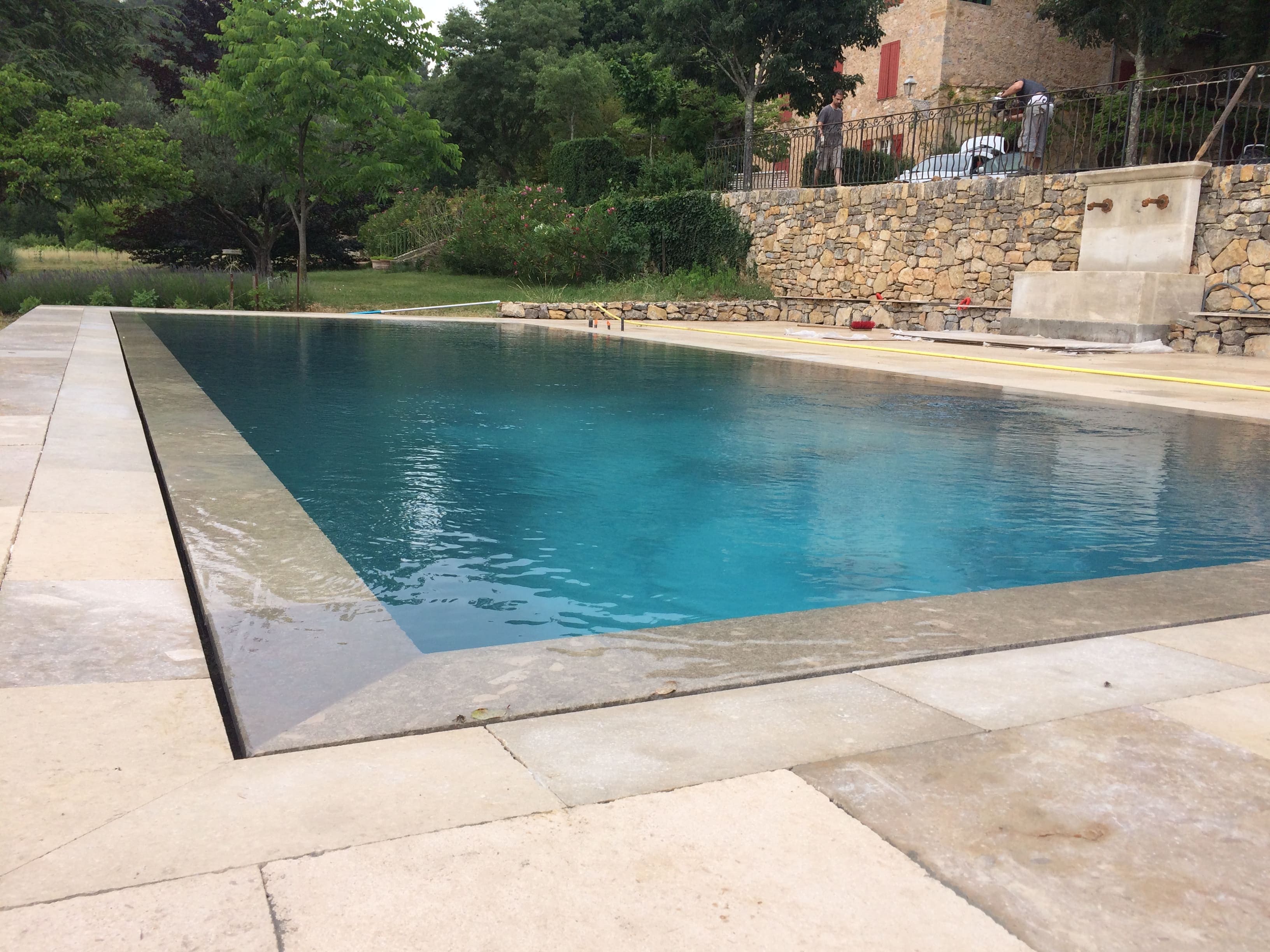 Piscine rectangulaire — en cours