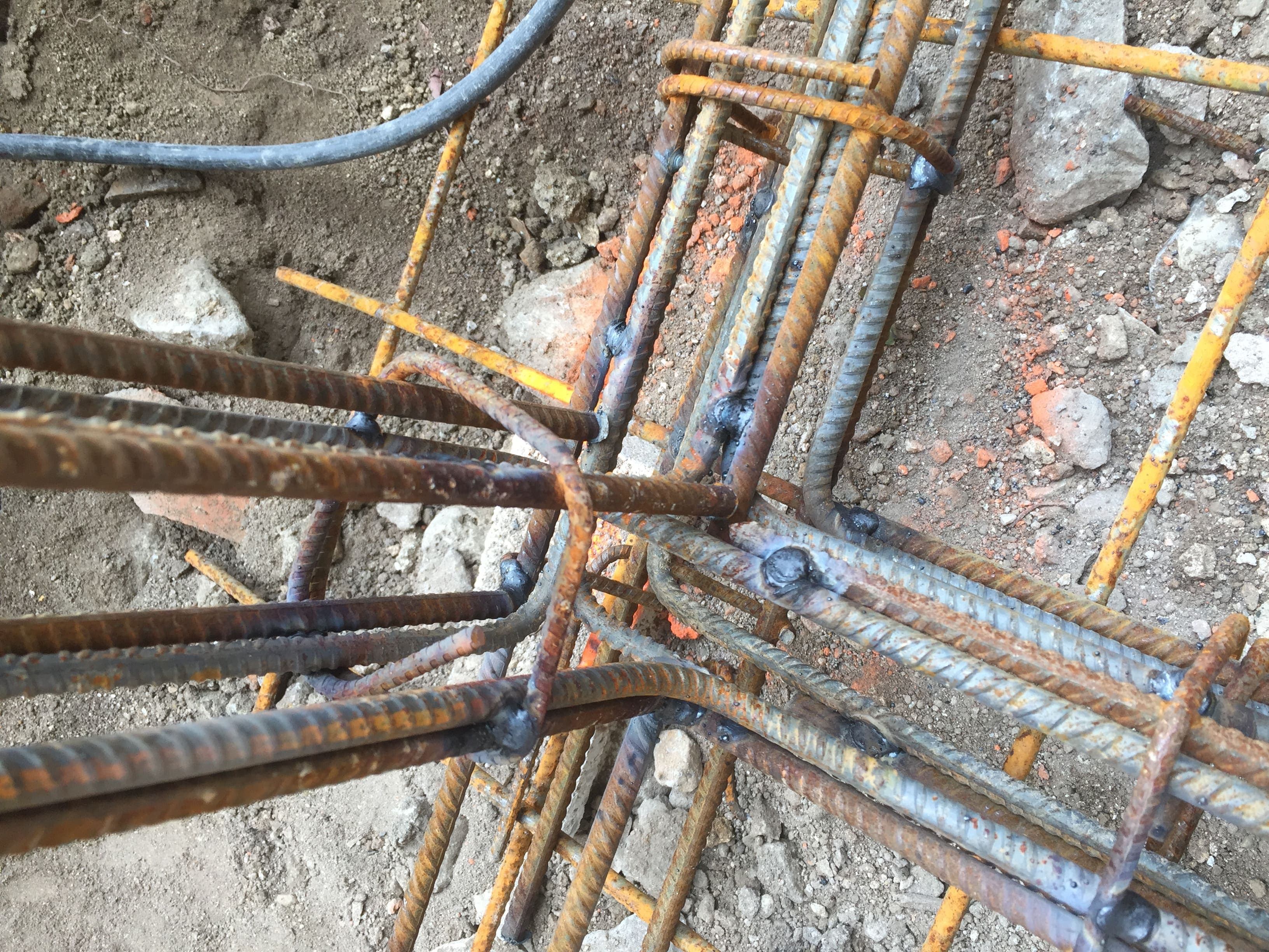 Ferraillage — soudure béton armé